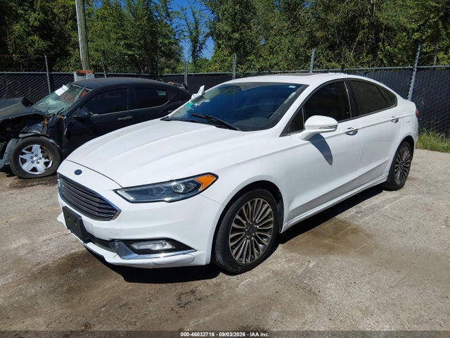 2017 Ford Fusion Titanium მანქანა იყიდება აუქციონზე, vin: 3FA6P0K90HR123896, აუქციონის ნომერი: 46032716