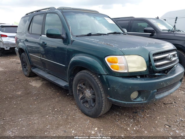 2003 Toyota Sequoia Limited V8 მანქანა იყიდება აუქციონზე, vin: 5TDZT38A83S204415, აუქციონის ნომერი: 46032759