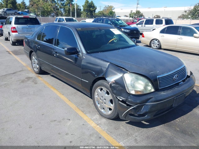 46032796 :رقم المزاد ، JTHBN30FX20065875 vin ، 2002 Lexus Ls 430 مزاد بيع