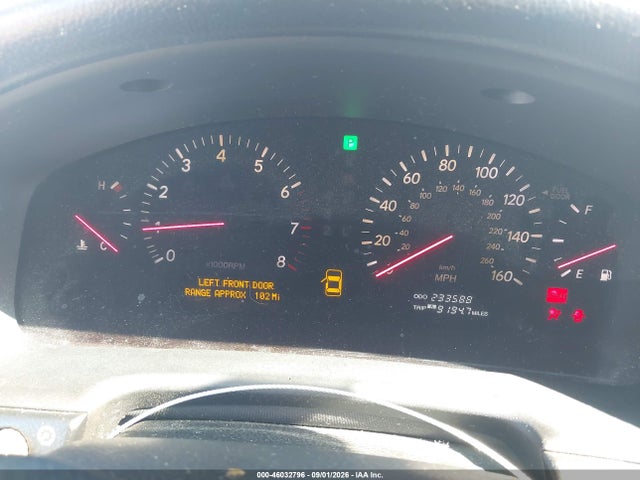 46032796 :رقم المزاد ، JTHBN30FX20065875 vin ، 2002 Lexus Ls 430 مزاد بيع