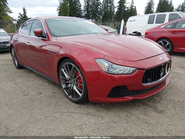 Продажа на аукционе авто 2015 Maserati Ghibli S Q4, vin: ZAM57RTAXF1143143, номер лота: 46032807