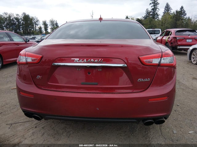 Продажа на аукционе авто 2015 Maserati Ghibli S Q4, vin: ZAM57RTAXF1143143, номер лота: 46032807