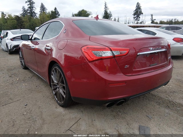 Продажа на аукционе авто 2015 Maserati Ghibli S Q4, vin: ZAM57RTAXF1143143, номер лота: 46032807