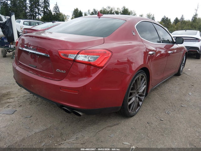 Продажа на аукционе авто 2015 Maserati Ghibli S Q4, vin: ZAM57RTAXF1143143, номер лота: 46032807