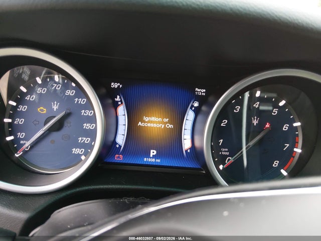 Продажа на аукционе авто 2015 Maserati Ghibli S Q4, vin: ZAM57RTAXF1143143, номер лота: 46032807