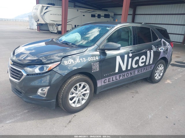 2020 Chevrolet Equinox Awd Lt 1.5l Turbo მანქანა იყიდება აუქციონზე, vin: 3GNAXUEV0LS571214, აუქციონის ნომერი: 46032811