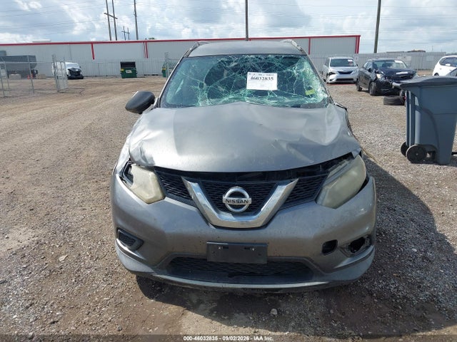 2015 Nissan Rogue Sv მანქანა იყიდება აუქციონზე, vin: KNMAT2MTXFP503109, აუქციონის ნომერი: 46032835