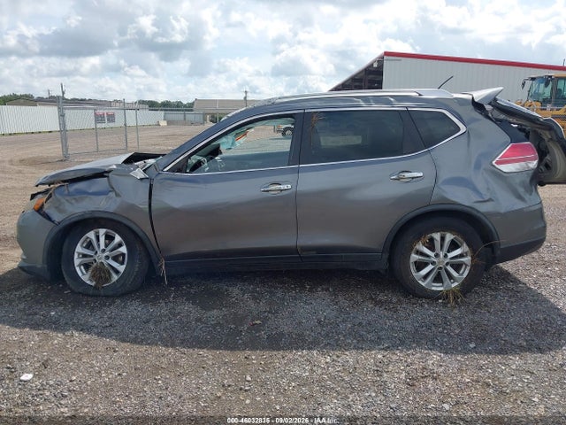 2015 Nissan Rogue Sv მანქანა იყიდება აუქციონზე, vin: KNMAT2MTXFP503109, აუქციონის ნომერი: 46032835