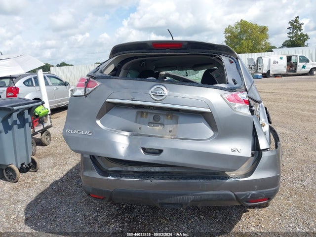 2015 Nissan Rogue Sv მანქანა იყიდება აუქციონზე, vin: KNMAT2MTXFP503109, აუქციონის ნომერი: 46032835