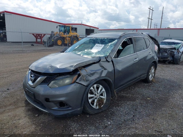 2015 Nissan Rogue Sv მანქანა იყიდება აუქციონზე, vin: KNMAT2MTXFP503109, აუქციონის ნომერი: 46032835