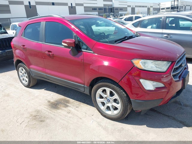 46032851 :رقم المزاد ، MAJ3S2GE4KC291601 vin ، 2019 Ford Ecosport Se مزاد بيع