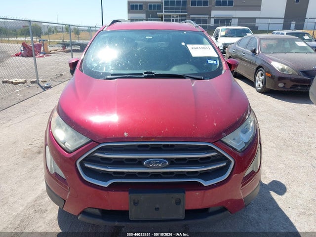 46032851 :رقم المزاد ، MAJ3S2GE4KC291601 vin ، 2019 Ford Ecosport Se مزاد بيع