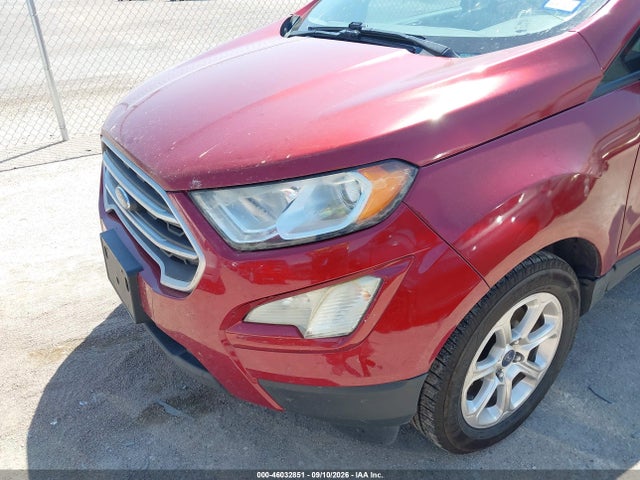 2019 Ford Ecosport Se მანქანა იყიდება აუქციონზე, vin: MAJ3S2GE4KC291601, აუქციონის ნომერი: 46032851
