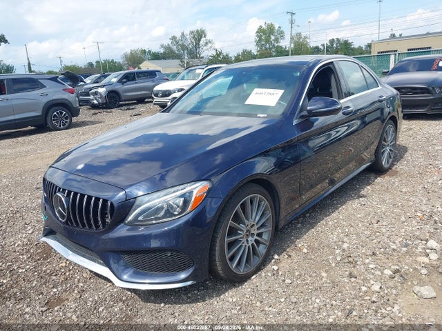 2017 Mercedes-benz C 300 Sport 4matic მანქანა იყიდება აუქციონზე, vin: 55SWF4KB6HU216123, აუქციონის ნომერი: 46032887