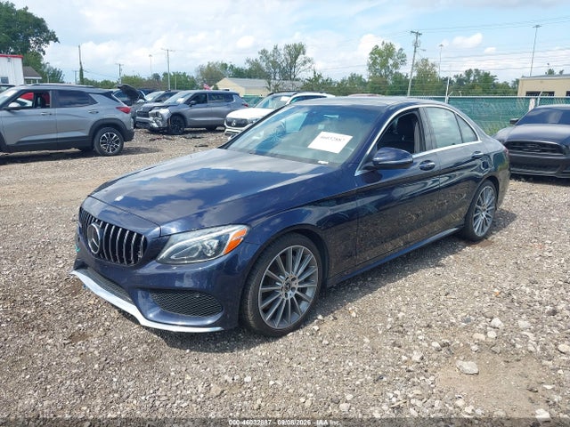 2017 Mercedes-benz C 300 Sport 4matic მანქანა იყიდება აუქციონზე, vin: 55SWF4KB6HU216123, აუქციონის ნომერი: 46032887