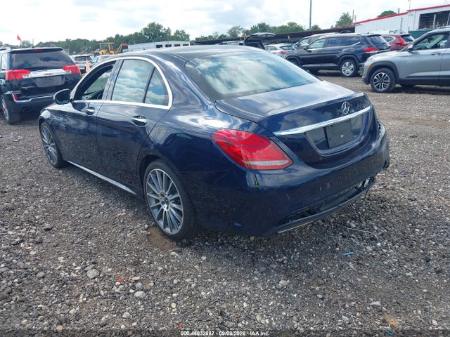 2017 Mercedes-benz C 300 Sport 4matic მანქანა იყიდება აუქციონზე, vin: 55SWF4KB6HU216123, აუქციონის ნომერი: 46032887