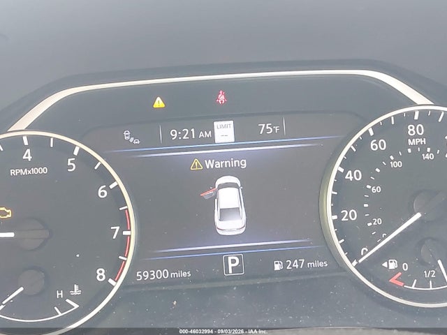 Продаж на аукціоні авто 2023 Nissan Maxima Sv Xtronic Cvt, vin: 1N4AA6CV0PC512612, номер лоту: 46032994