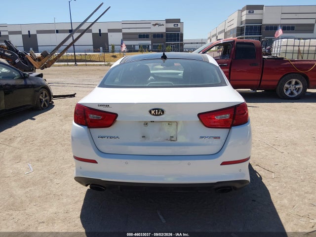 2015 Kia Optima Sx Turbo მანქანა იყიდება აუქციონზე, vin: 5XXGR4A65FG375713, აუქციონის ნომერი: 46033037