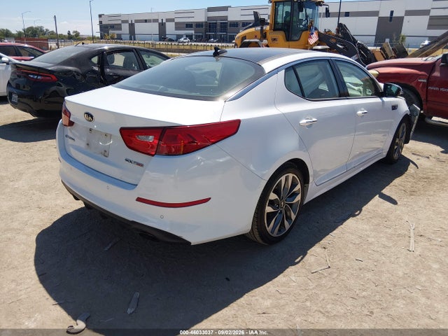 2015 Kia Optima Sx Turbo მანქანა იყიდება აუქციონზე, vin: 5XXGR4A65FG375713, აუქციონის ნომერი: 46033037