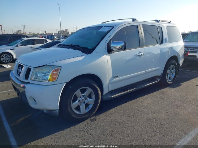2006 Nissan Armada Se მანქანა იყიდება აუქციონზე, vin: 5N1AA08A76N724029, აუქციონის ნომერი: 46033081