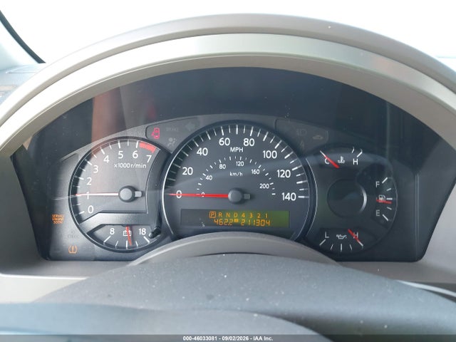 2006 Nissan Armada Se მანქანა იყიდება აუქციონზე, vin: 5N1AA08A76N724029, აუქციონის ნომერი: 46033081