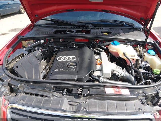 Продажа на аукционе авто 2005 Audi A4 1.8t, vin: WAUAC48H05K012302, номер лота: 46033108