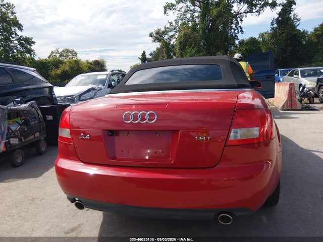 Продажа на аукционе авто 2005 Audi A4 1.8t, vin: WAUAC48H05K012302, номер лота: 46033108
