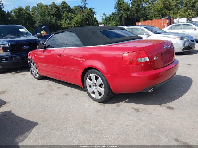 Продажа на аукционе авто 2005 Audi A4 1.8t, vin: WAUAC48H05K012302, номер лота: 46033108