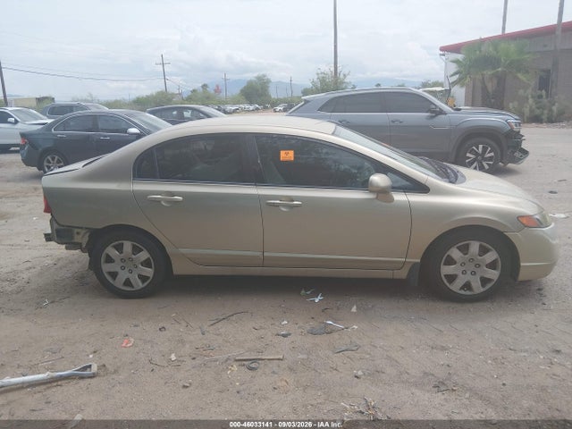 46033141 :رقم المزاد ، 1HGFA16518L099567 vin ، 2008 Honda Civic Lx مزاد بيع