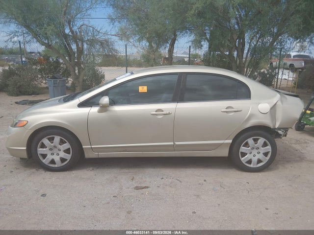 46033141 :رقم المزاد ، 1HGFA16518L099567 vin ، 2008 Honda Civic Lx مزاد بيع
