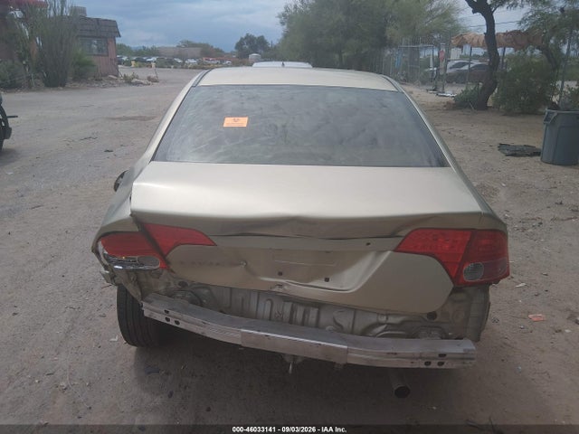 46033141 :رقم المزاد ، 1HGFA16518L099567 vin ، 2008 Honda Civic Lx مزاد بيع