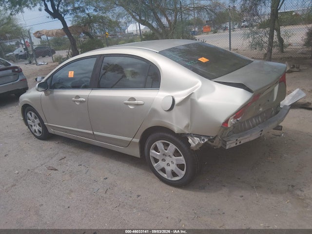 46033141 :رقم المزاد ، 1HGFA16518L099567 vin ، 2008 Honda Civic Lx مزاد بيع