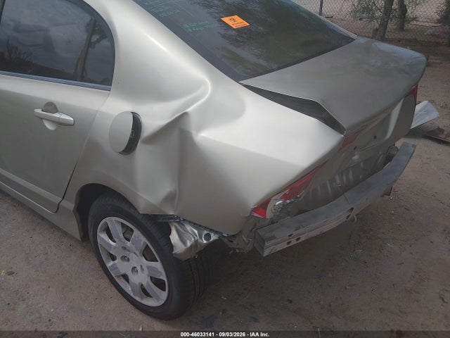 46033141 :رقم المزاد ، 1HGFA16518L099567 vin ، 2008 Honda Civic Lx مزاد بيع