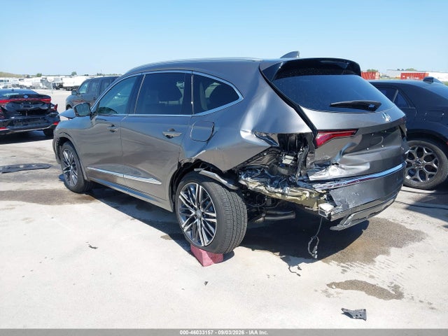 2026 Acura Mdx Advance Package მანქანა იყიდება აუქციონზე, vin: 5J8YE1H89TL039159, აუქციონის ნომერი: 46033157