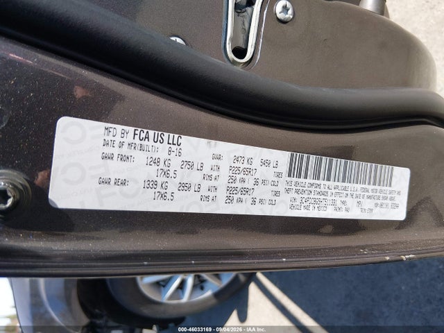 3C4PDCBG5HT511331 Dodge Journey Sxt