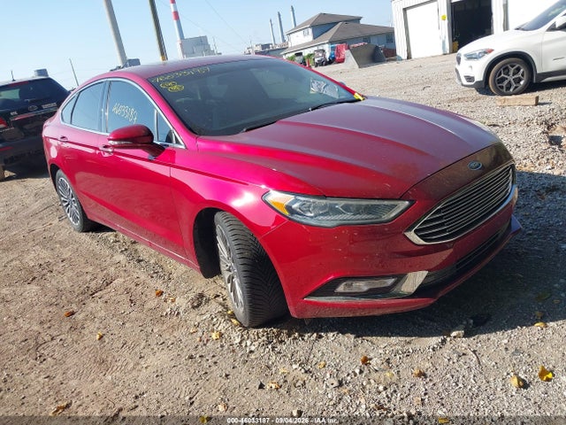 46033187 :رقم المزاد ، 3FA6P0D91JR151239 vin ، 2018 Ford Fusion Titanium مزاد بيع