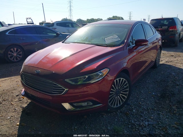 46033187 :رقم المزاد ، 3FA6P0D91JR151239 vin ، 2018 Ford Fusion Titanium مزاد بيع