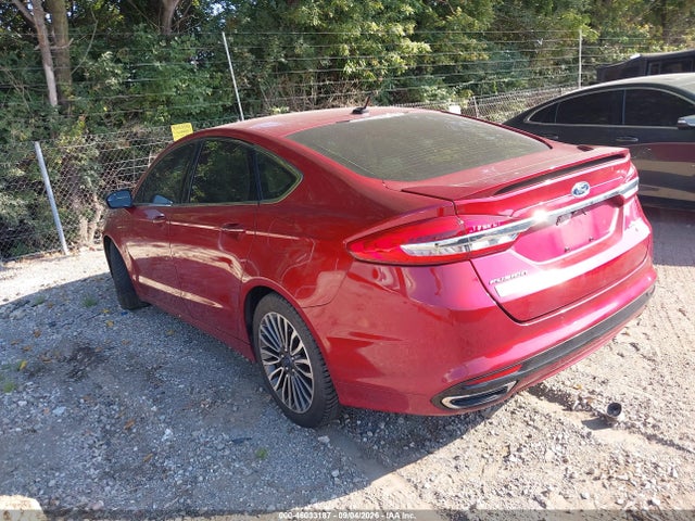 46033187 :رقم المزاد ، 3FA6P0D91JR151239 vin ، 2018 Ford Fusion Titanium مزاد بيع