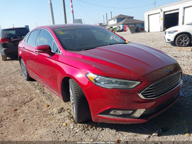 46033187 :رقم المزاد ، 3FA6P0D91JR151239 vin ، 2018 Ford Fusion Titanium مزاد بيع