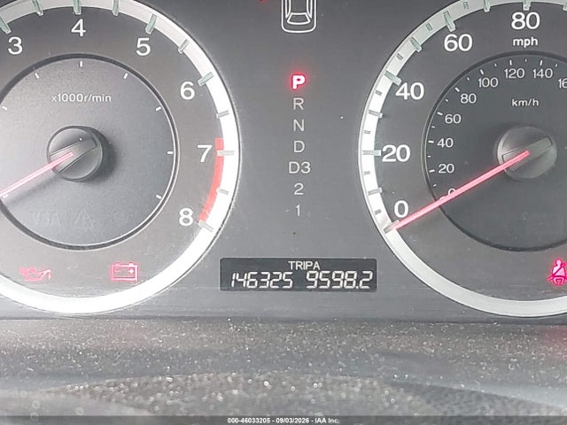 46033205 :رقم المزاد ، 1HGCP26458A157013 vin ، 2008 Honda Accord 2.4 Lx-p مزاد بيع