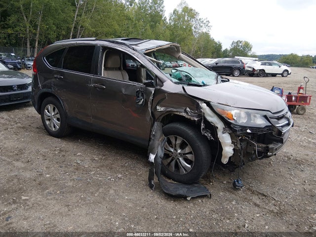 2013 Honda Cr-v Ex-l მანქანა იყიდება აუქციონზე, vin: 5J6RM4H79DL052441, აუქციონის ნომერი: 46033211