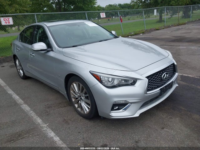 Auction sale of the 2020 Infiniti Q50 Luxe Awd, vin: JN1EV7AR7LM256407, lot number: 46033220