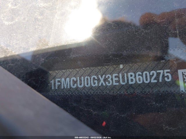1FMCU0GX3EUB60275 Ford ESCAPE SE