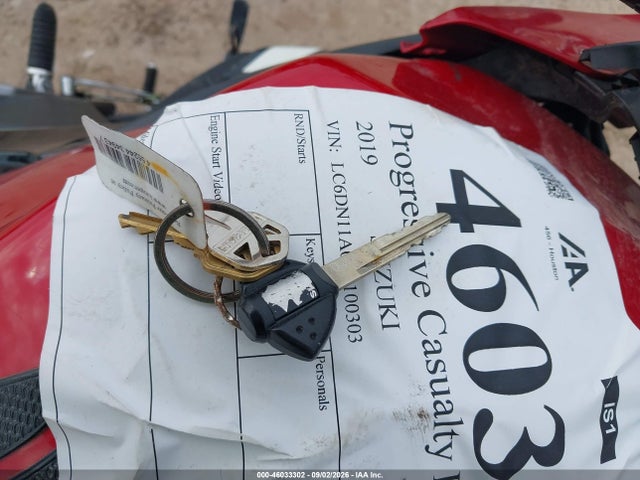 Продаж на аукціоні авто 2019 Suzuki Gsx250r M/zm/za, vin: LC6DN11A0K1100303, номер лоту: 46033302