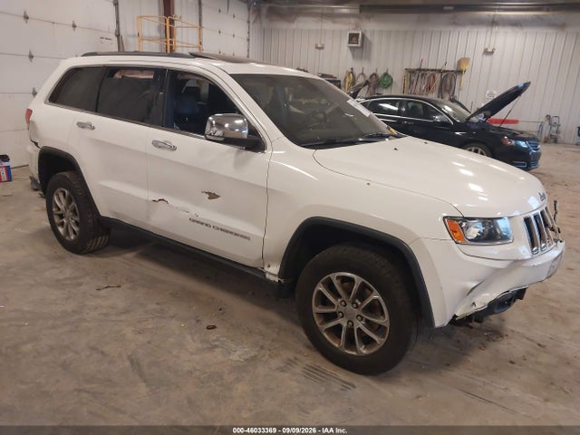 2015 Jeep Grand Cherokee Limited მანქანა იყიდება აუქციონზე, vin: 1C4RJFBG8FC124980, აუქციონის ნომერი: 46033369