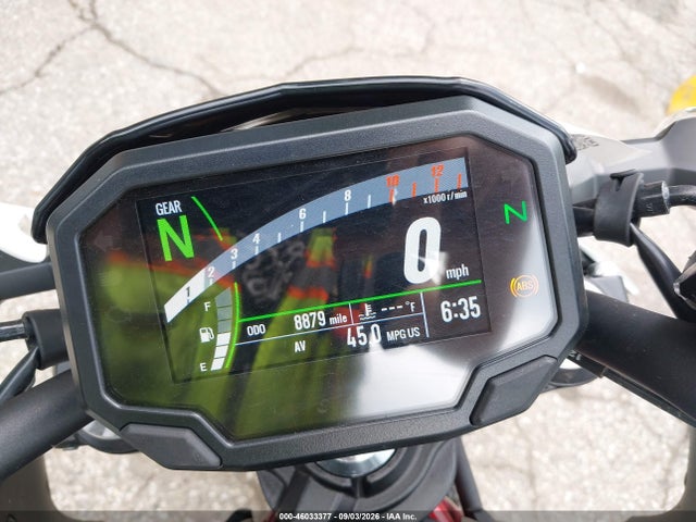 46033377 :رقم المزاد ، ML5EREK12NDA56999 vin ، 2022 Kawasaki Er650 K مزاد بيع