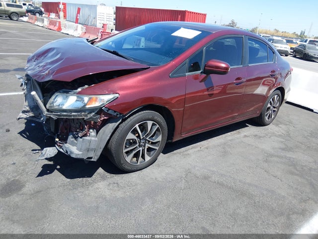 Продажа на аукционе авто 2015 Honda Civic Ex, vin: 2HGFB2F87FH542005, номер лота: 46033437