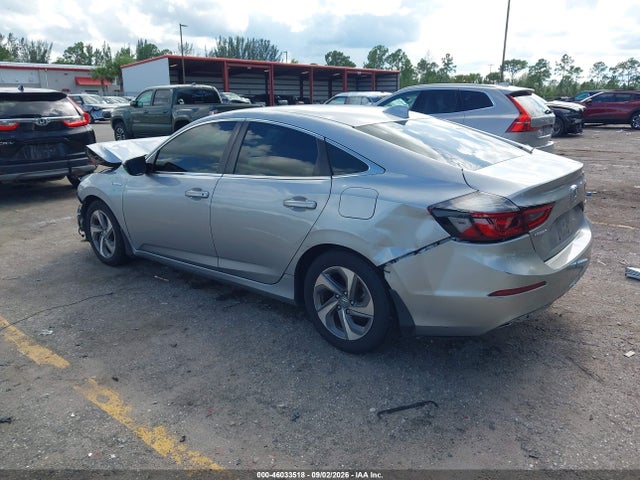 2020 Honda Insight Ex მანქანა იყიდება აუქციონზე, vin: 19XZE4F5XLE003048, აუქციონის ნომერი: 46033518