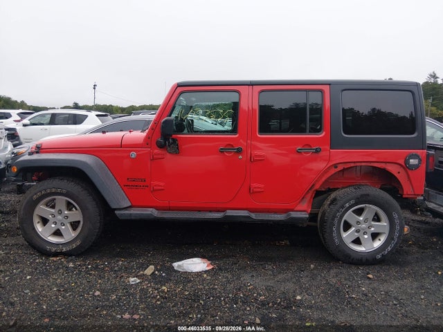 Продажа на аукционе авто 2016 Jeep Wrangler Unlimited Sport, vin: 1C4BJWDG2GL303046, номер лота: 46033535