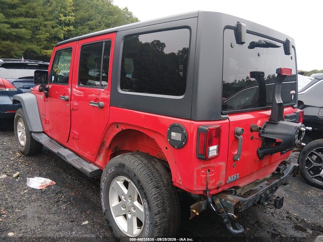 Продажа на аукционе авто 2016 Jeep Wrangler Unlimited Sport, vin: 1C4BJWDG2GL303046, номер лота: 46033535